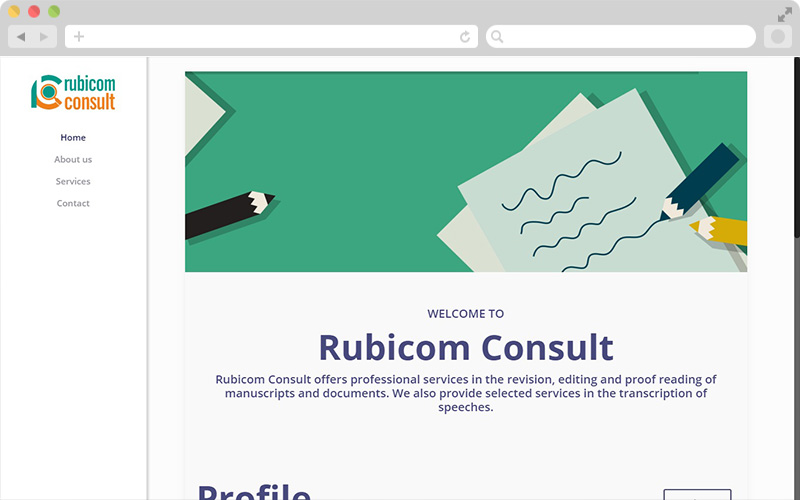 Rubicom Consult Project - Home