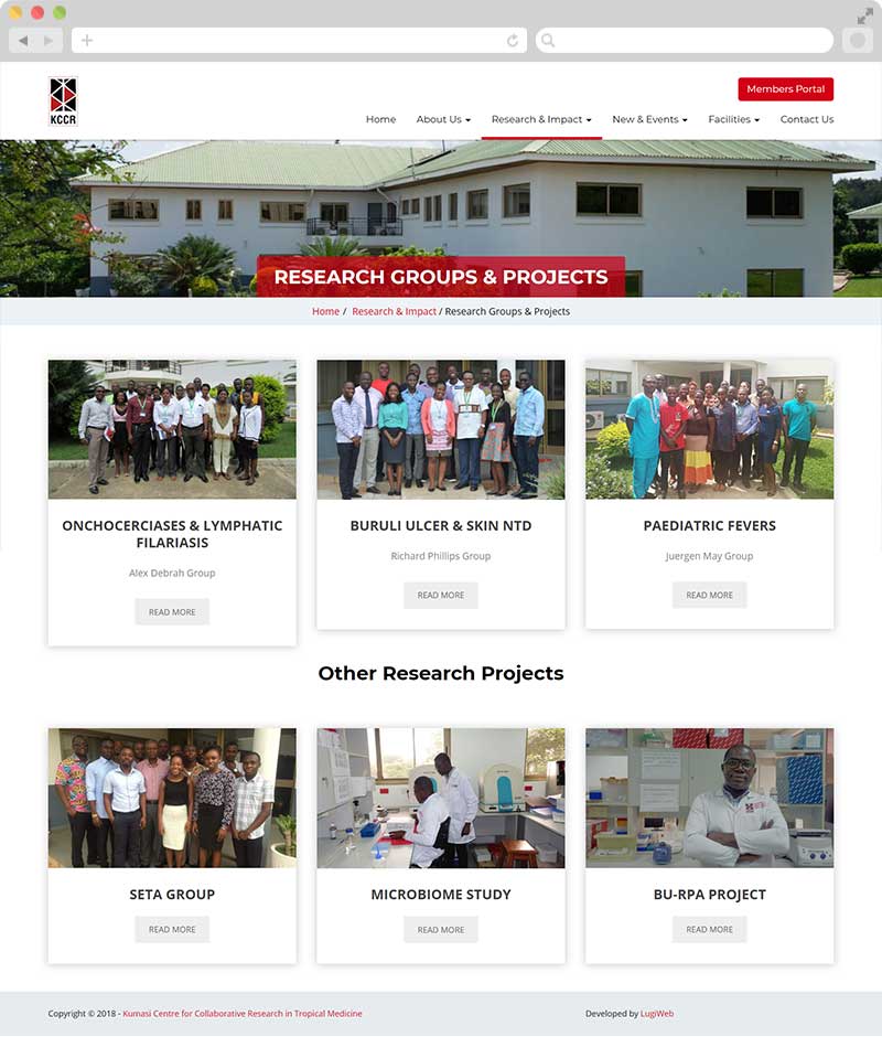 KCCR Project - Research Projects