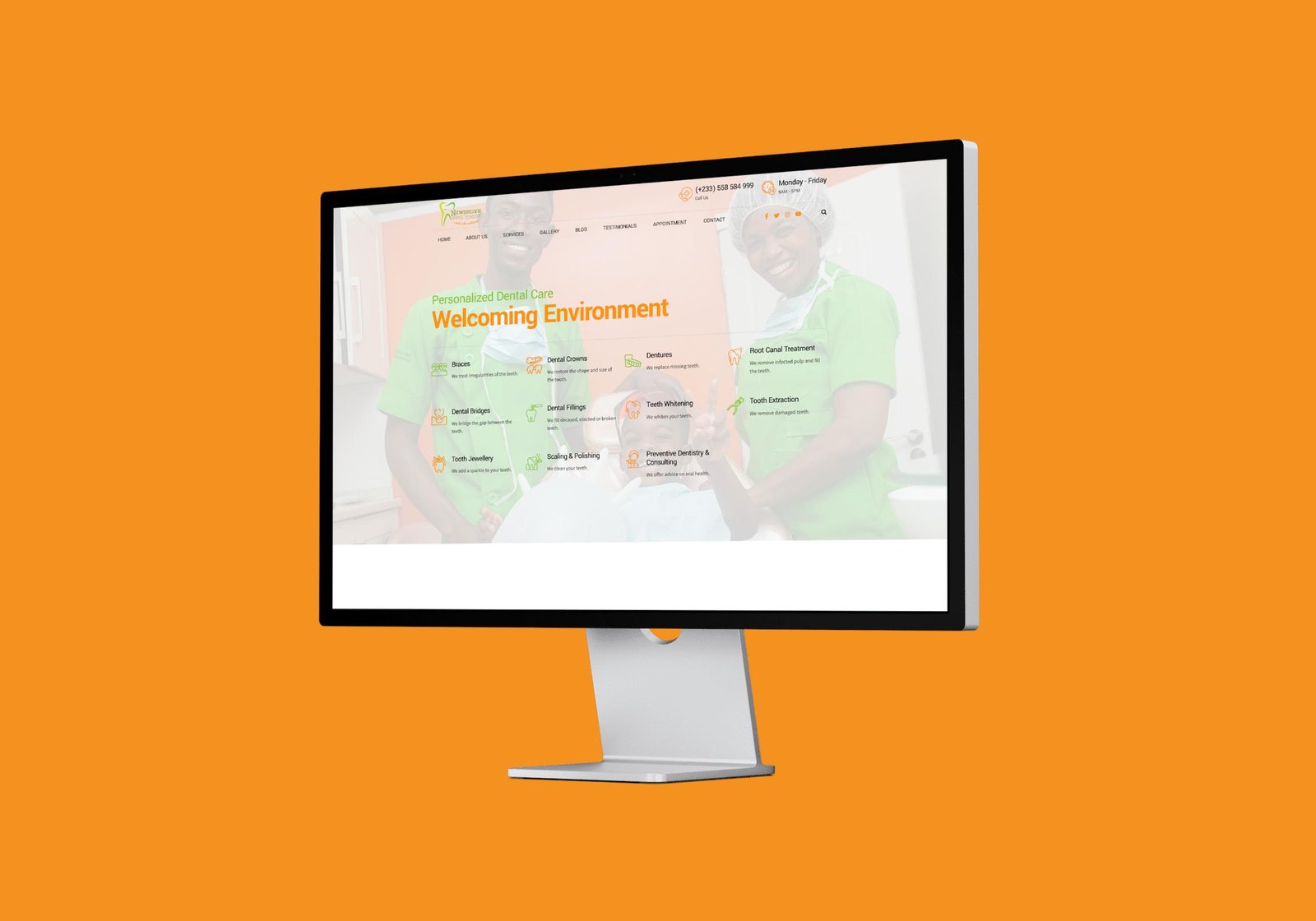 Website for a Dental Clinic