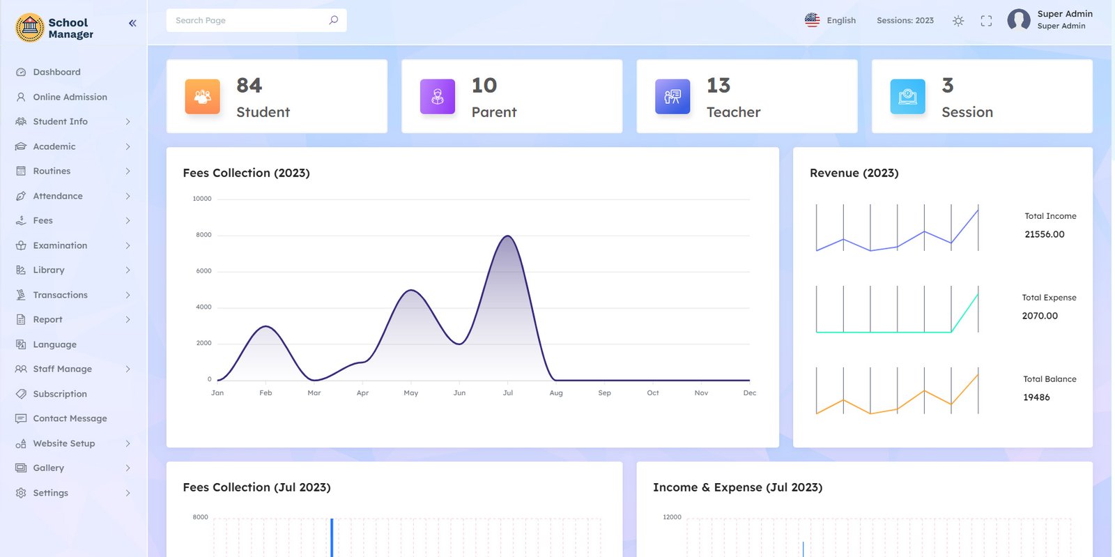 School Management System